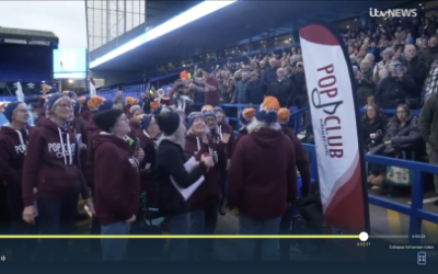 Screenshot of ITV news